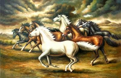 unknow artist Horses 051 oil painting picture